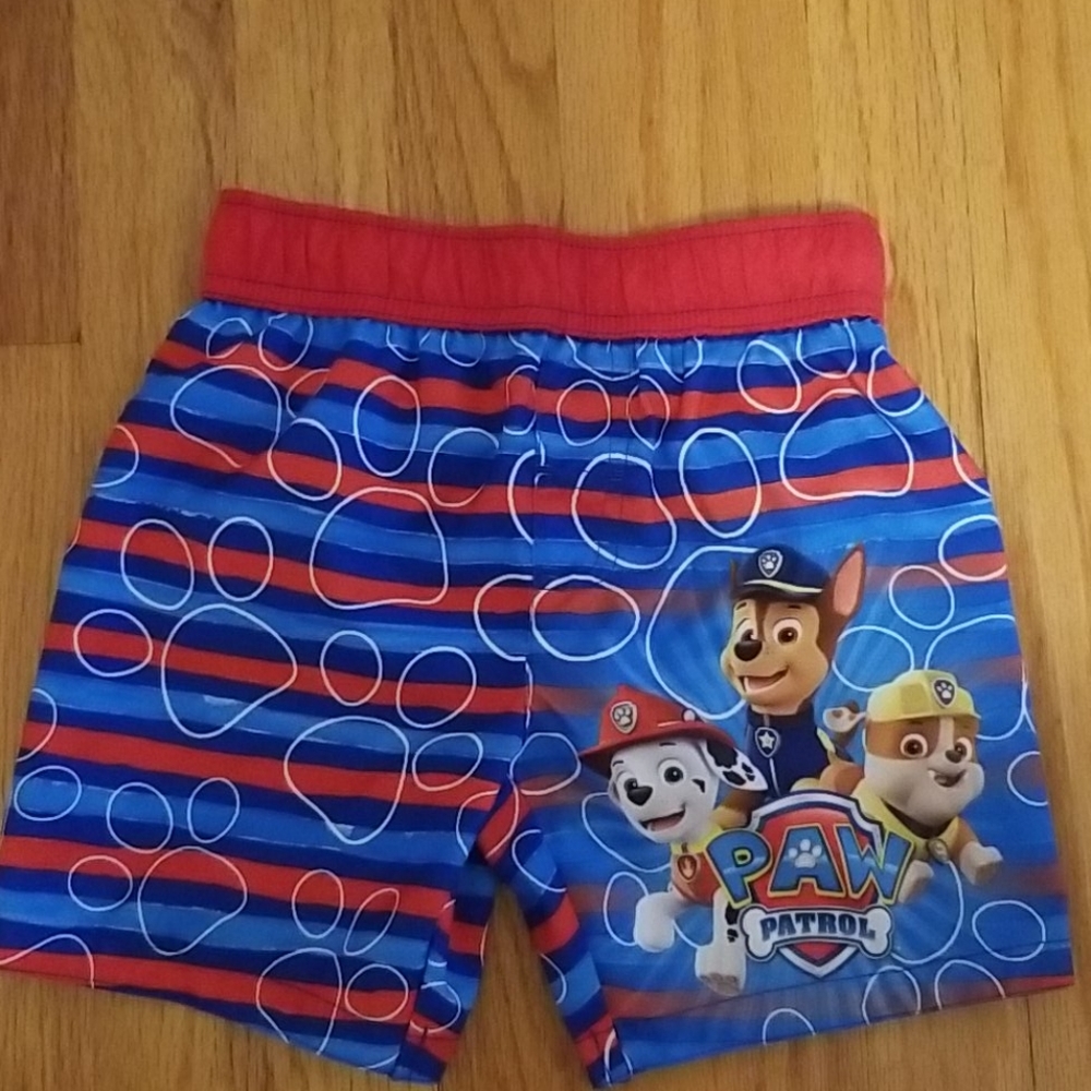 Toddler Paw Patrol Swim Trunks